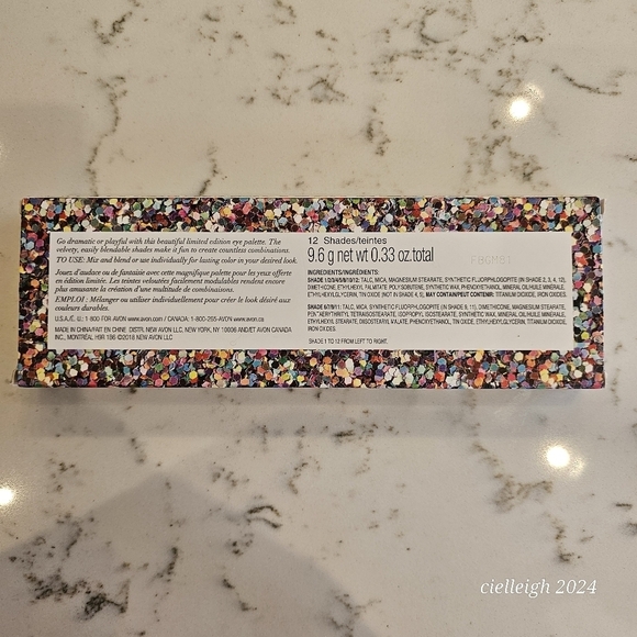 Avon Ooo la la, Fa la la eye palette - Picture 3 of 6